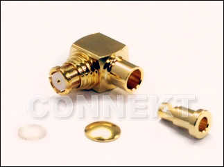 Разъем SMP для припоя для кабеля 0,81/1,13/1,32/1,32DS/1,37/1,13LL/1,13D/1,48/RG178, прямоугольный